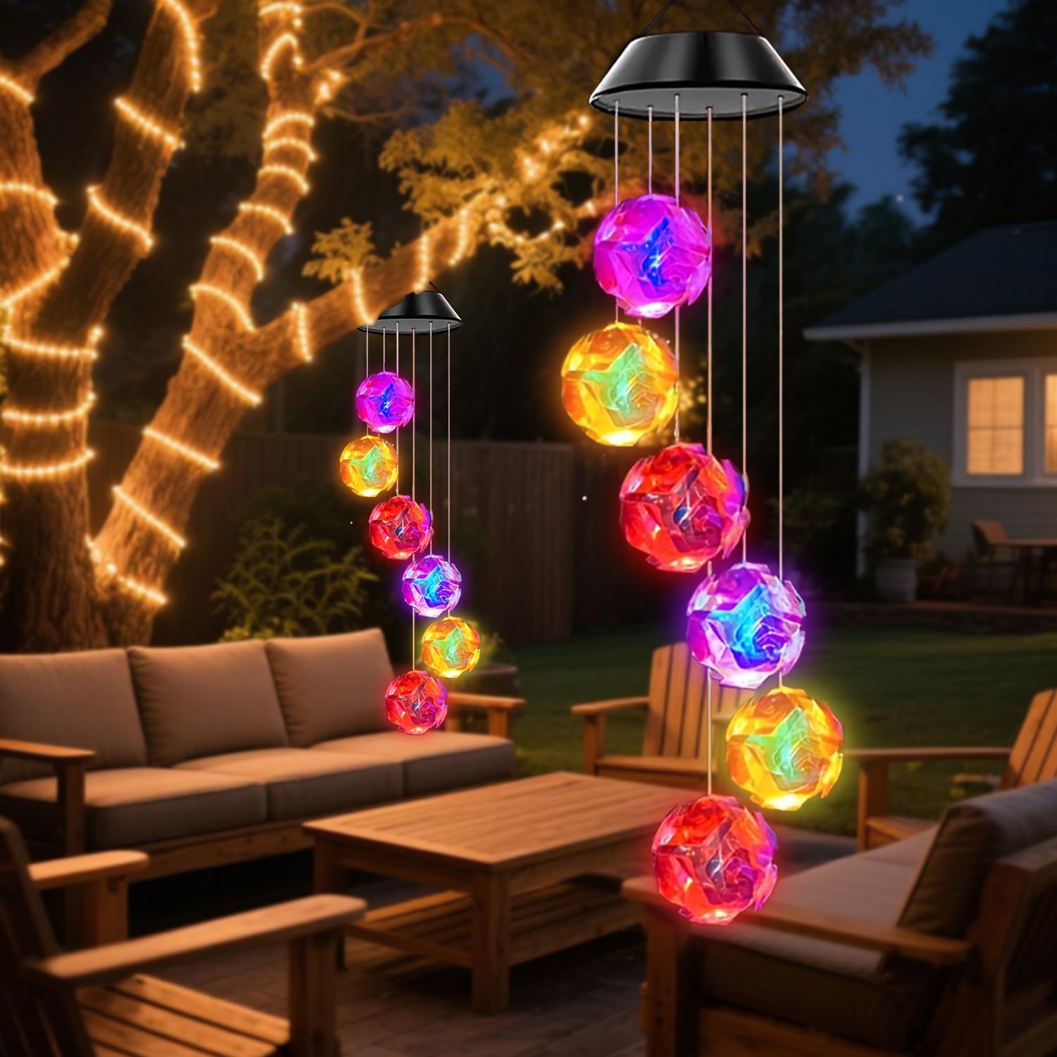 AWENDIETOU weatherproof construction keeps colors vibrant in any weather.