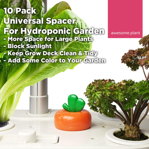 Awesome Plant carrot spacer cover durable reusable kit for hydroponics