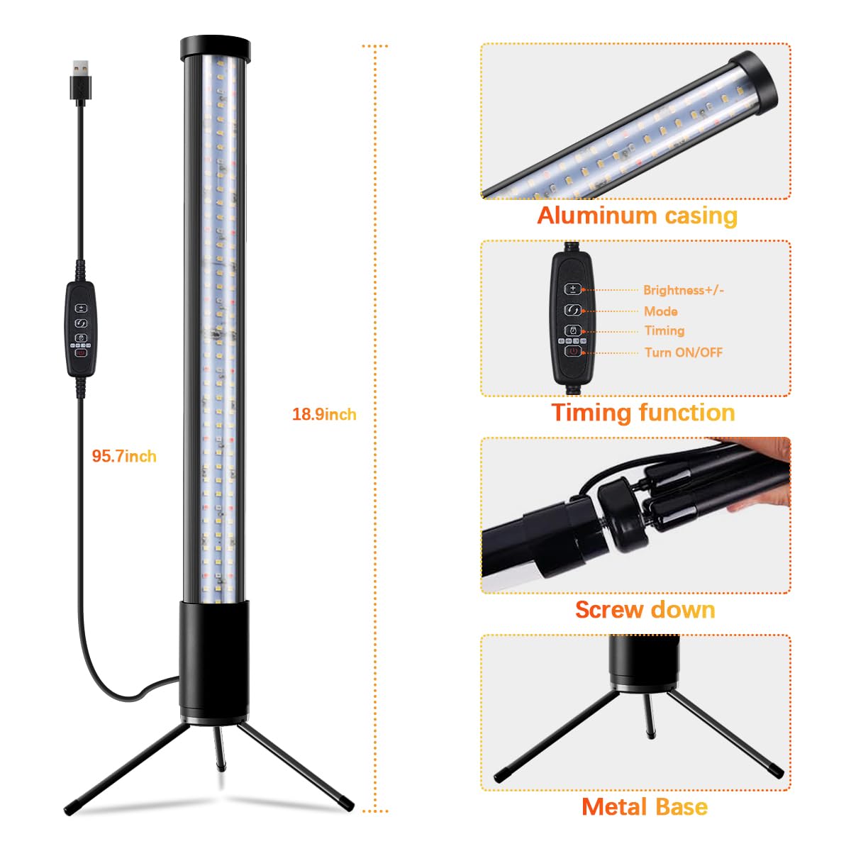 AWLYLNLL easy assembly with a sturdy base and 12-month warranty for peace of mind.