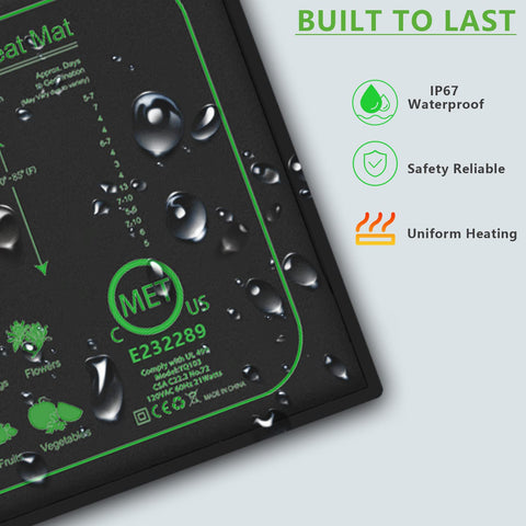 AWLYLNLL energy-saving 21W design reduces power while warming seeds
