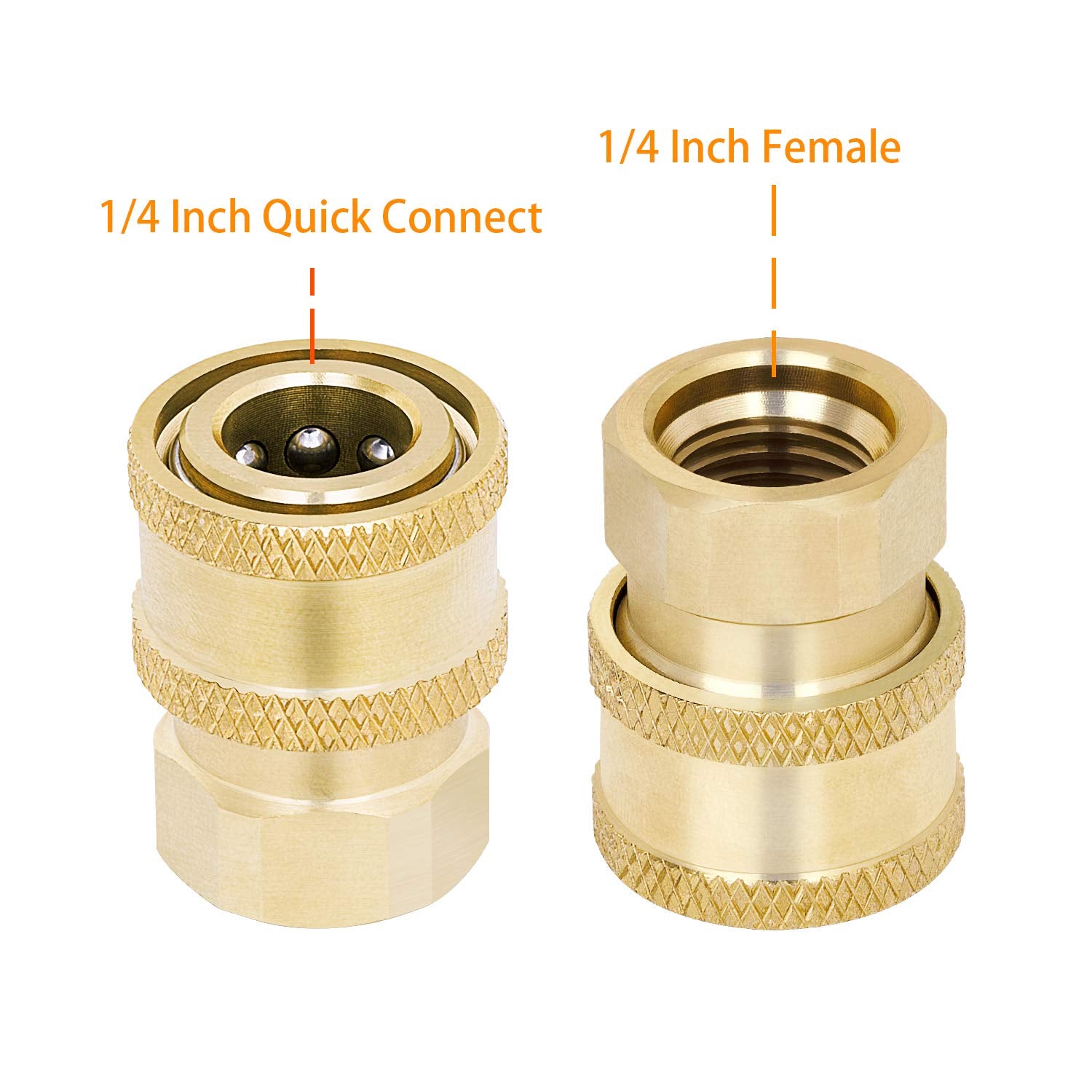 Awpeye 1/4 inch female NPT to quick-connect adapter for fast tool changes.