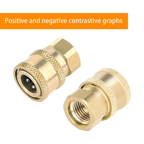 Awpeye ball-lock design enhances secure, tool-free connections during washes.