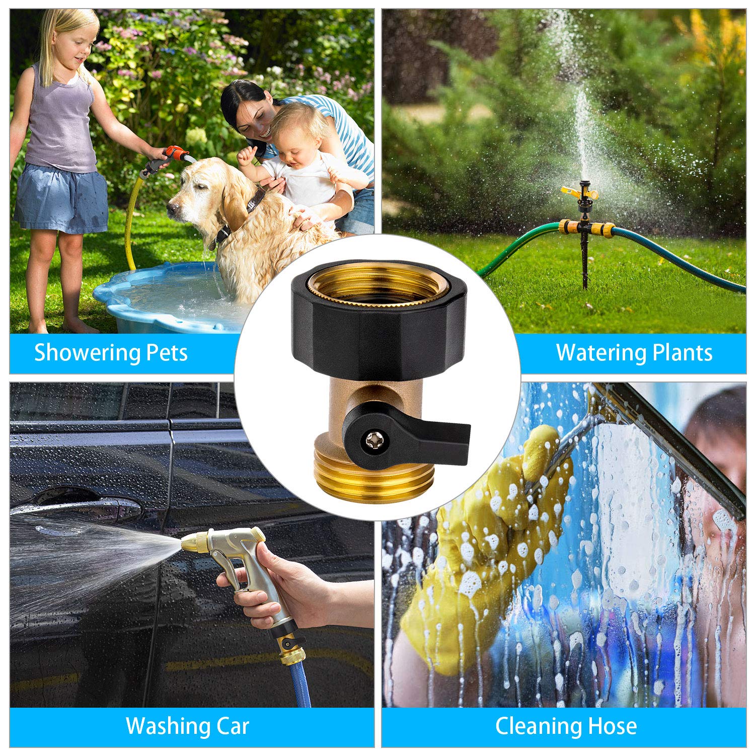 Awpeye multi-use valve ideal for hoses, RVs, boats and outdoor taps.