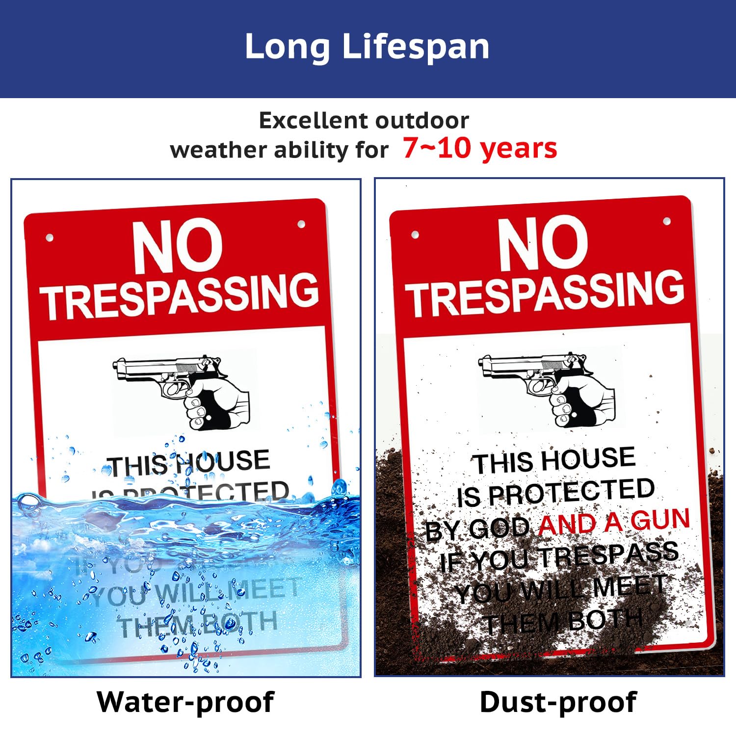 awrjdos Gift idea for 2A supporters; humorous yet practical yard décor.