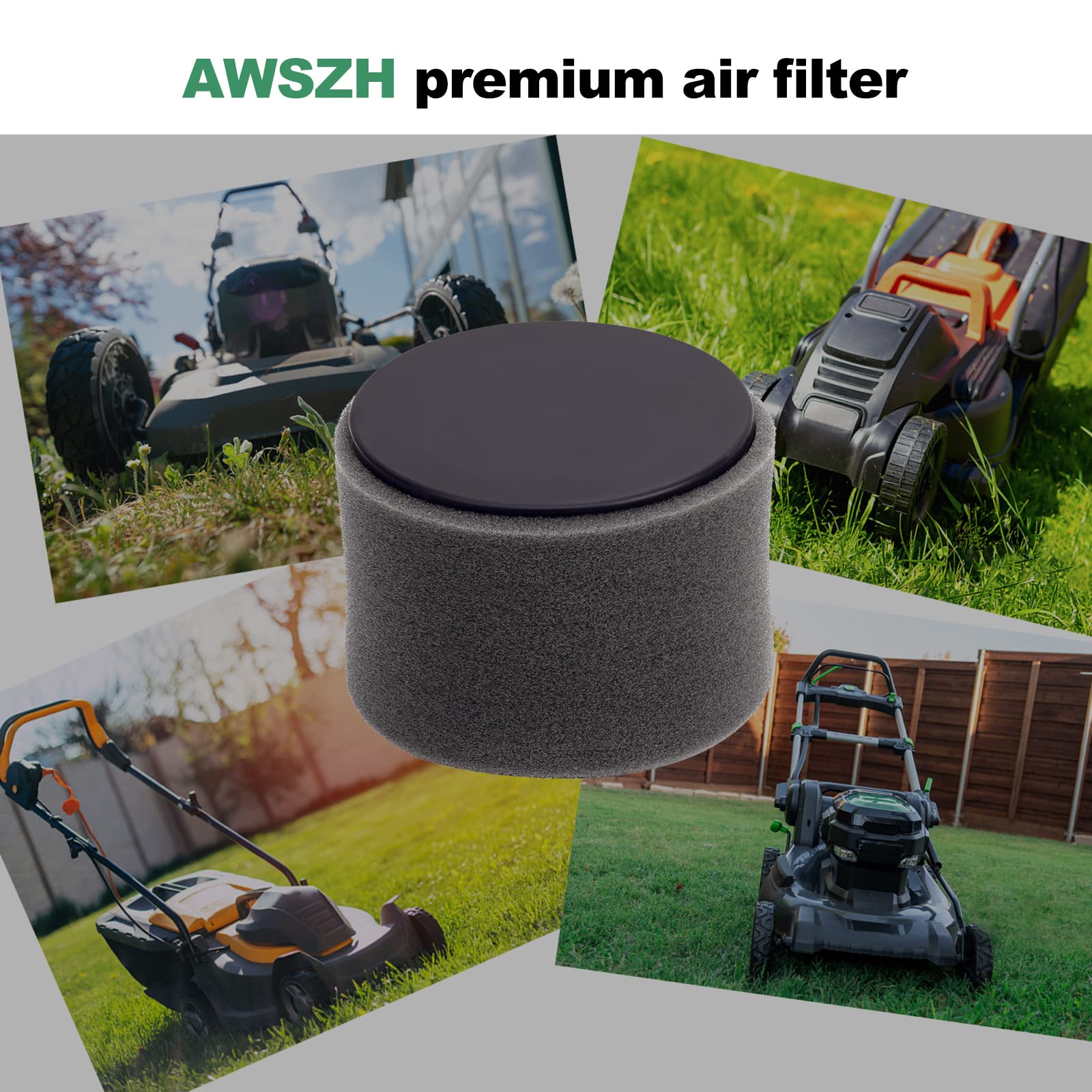 AWSZH packaging and labels for Kawasaki FJ180V combo, signaling OEM-grade quality