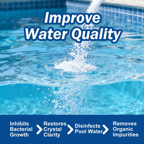 AX Poolwinsk heavy-use algae control scenario during peak pool season