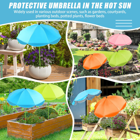 Axcoix easy installation without tools for quick plant protection