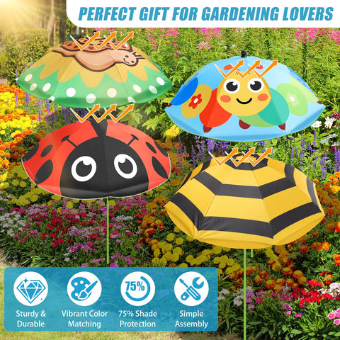 Axcoix 29.6-inch height option fits smaller pots.