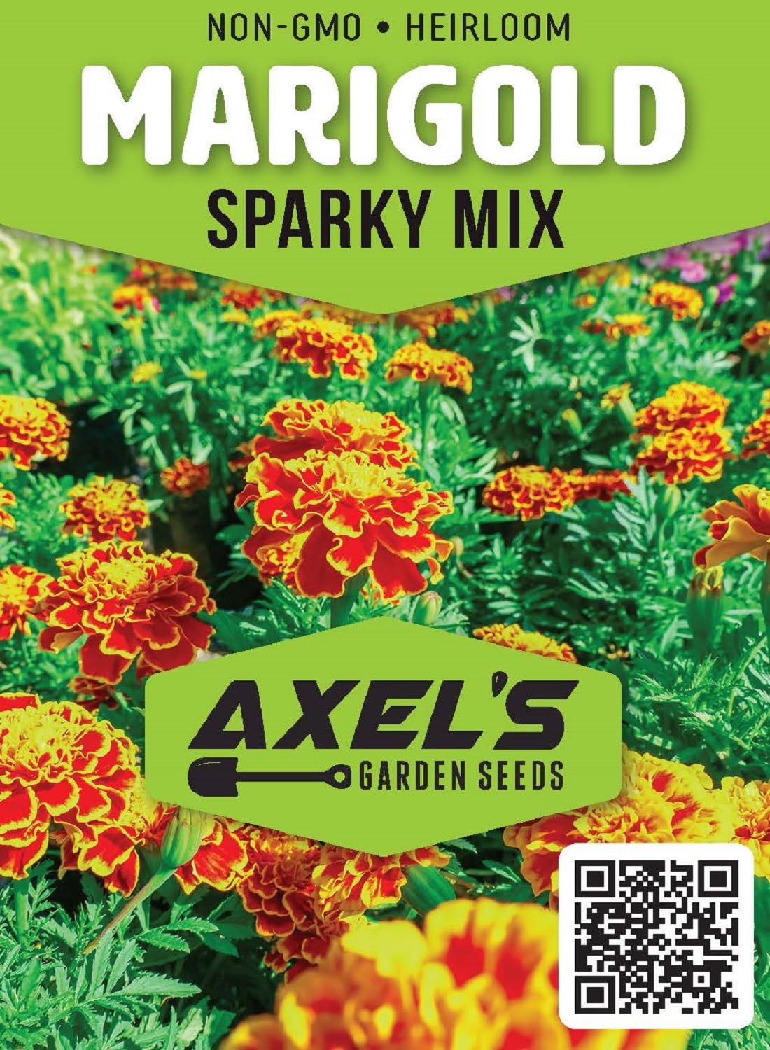 Axels Garden Seeds French marigold planting instructions guide helps gardeners start seeds confidently.