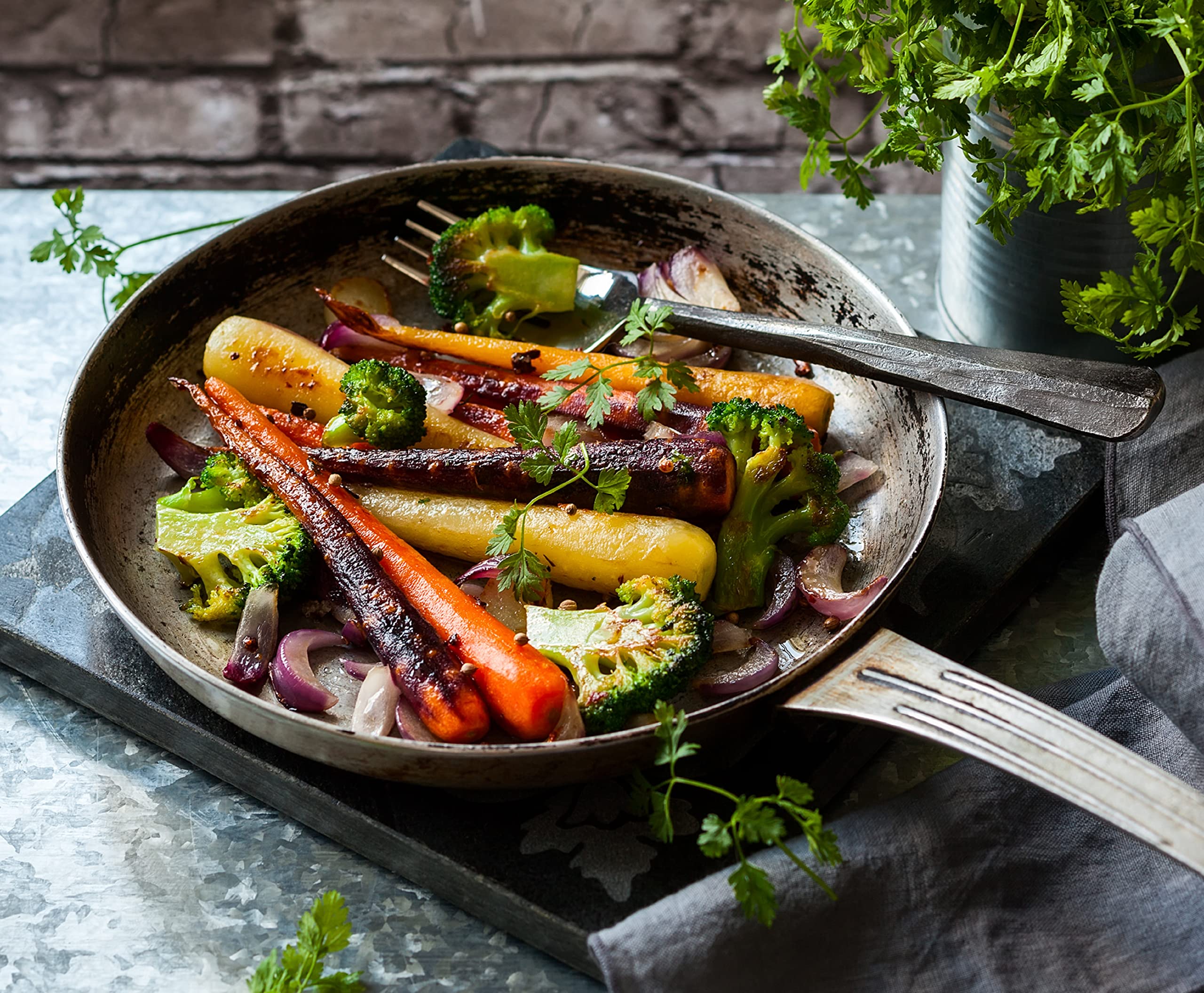 Harvest image of ripe Rainbow Carrots from Axel's Garden Seeds