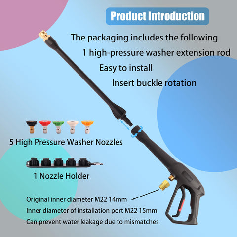 Axfvd nozzle tip 25deg balances power and coverage for general cleaning.
