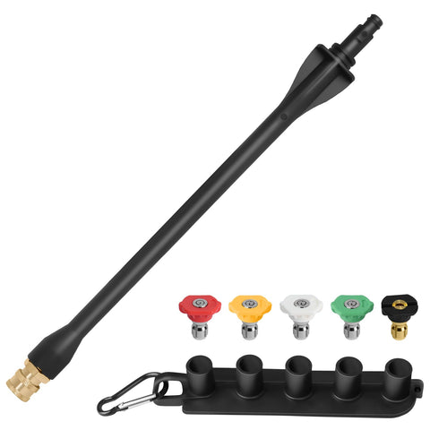 Axfvd pressure washer wand 308494075 with 5 nozzles for versatile outdoor cleaning