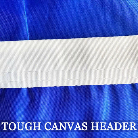 AXJBW US Air Force Flag Wing displayed indoors with bold design