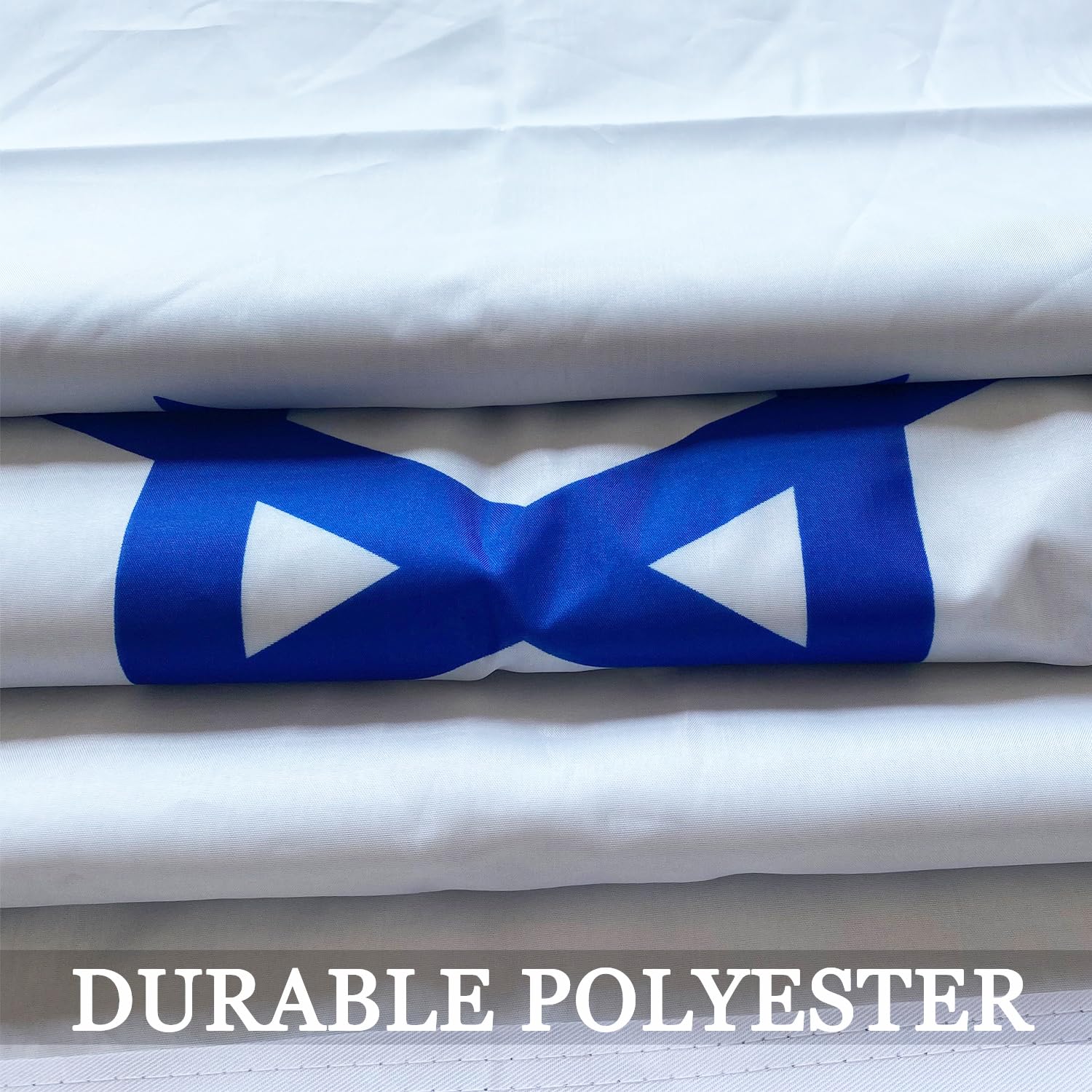 AXJBW weather-resistant flag banner for indoor or outdoor display.