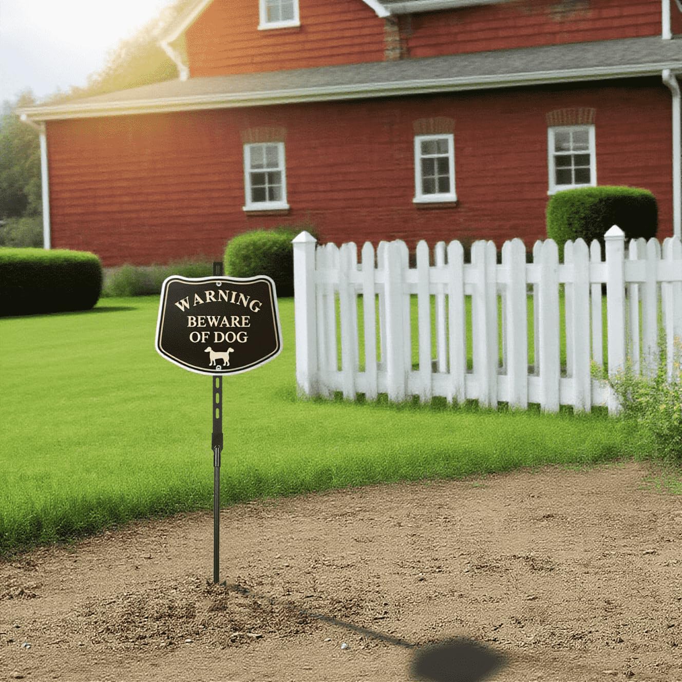 Axmorety aluminum yard sign stake highlights durability and rust resistance for long outdoor use.