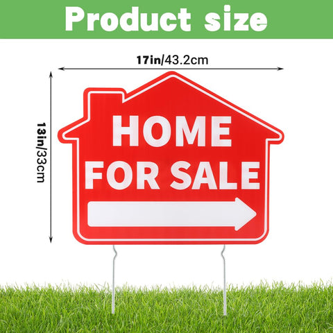 Axrivonte three-piece yard sign set with stakes for easy, tool-free installation.