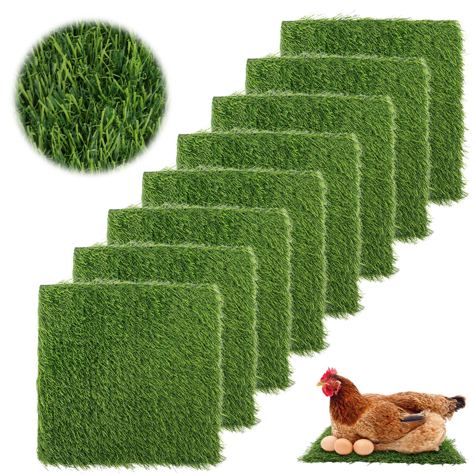 Axrivonte 8-pack mats versatile for indoor and outdoor use.