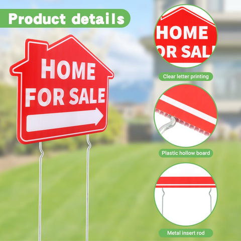 Axrivonte three-piece set includes three signs and three ground stakes.