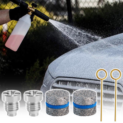Axfvd 2-pack replacement foam cannon kit for easy maintenance
