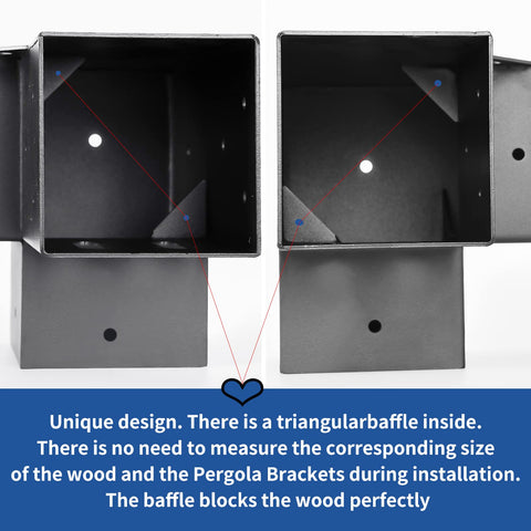 AXWHYS pergola kit includes screws and wrench for complete outdoor setup