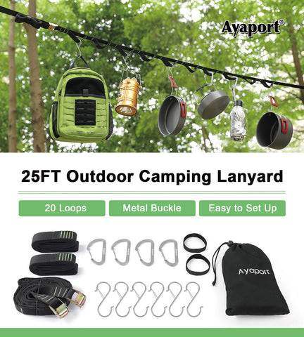 Ayaport storage bag and components kept together for travel and reuse