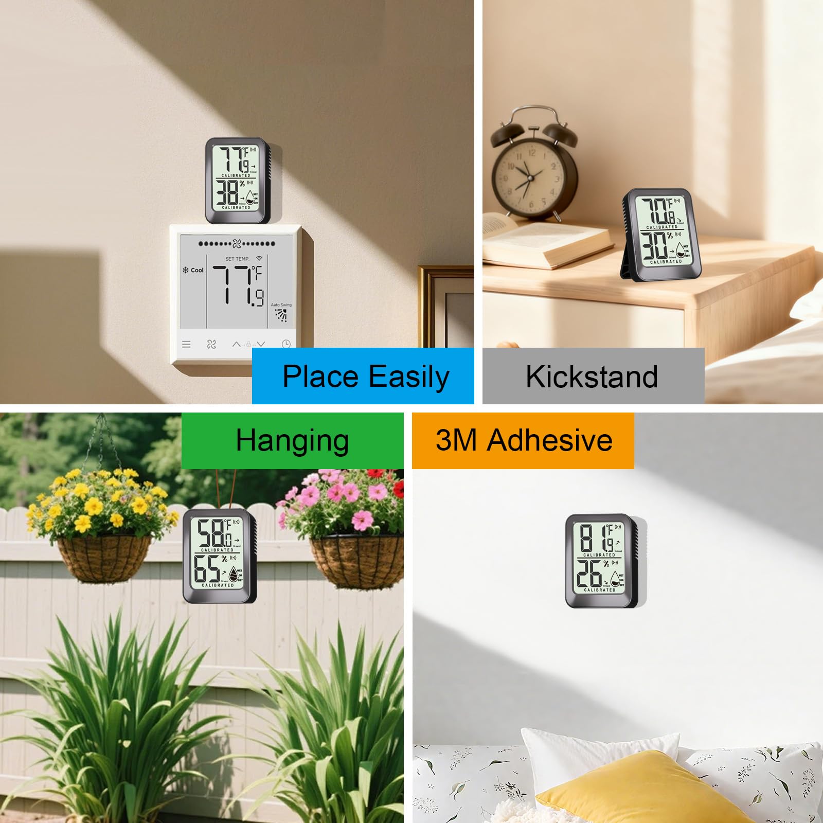 AyayaBoss automatic calibration feature ensures easy setup for accurate ambient readings.