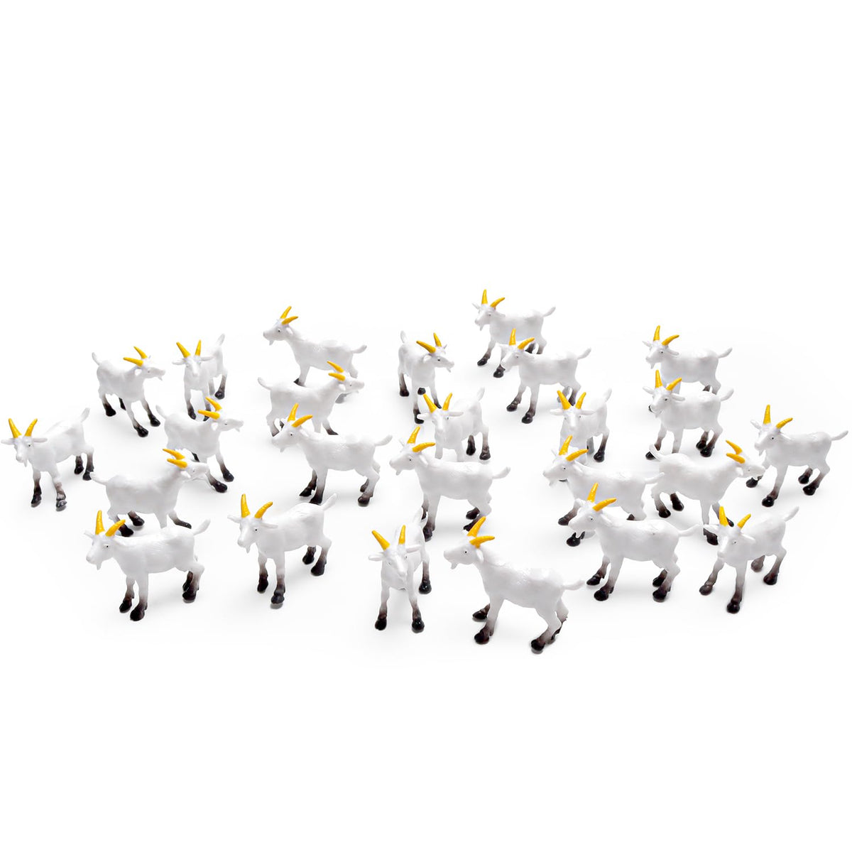 Aydinids miniature goat figurines for terrarium decor and fairy garden charm