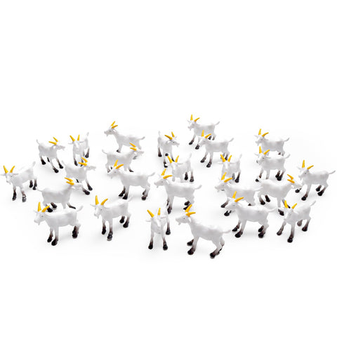 Aydinids miniature goat figurines for terrarium decor and fairy garden charm