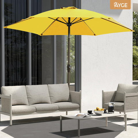 Ayge-market-use umbrella brightens outdoor stalls with reliable UV protection.