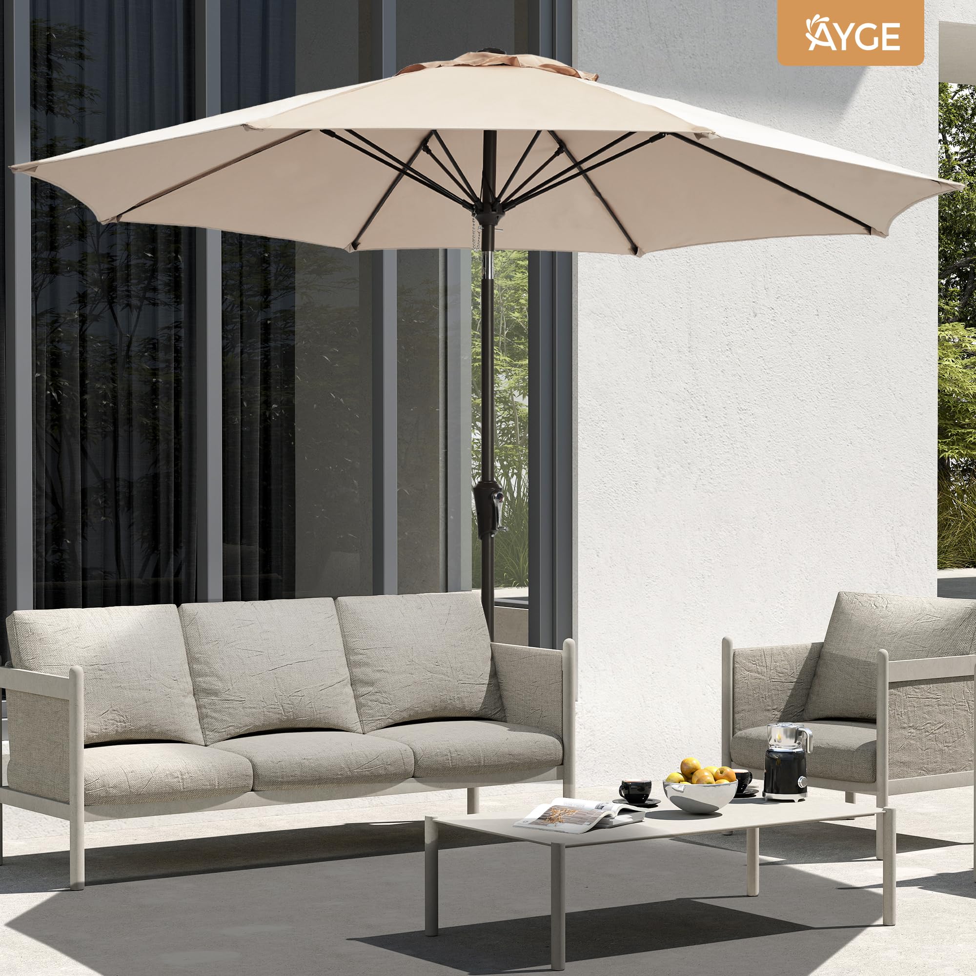 Ayge vented canopy improves airflow to prevent inversion.