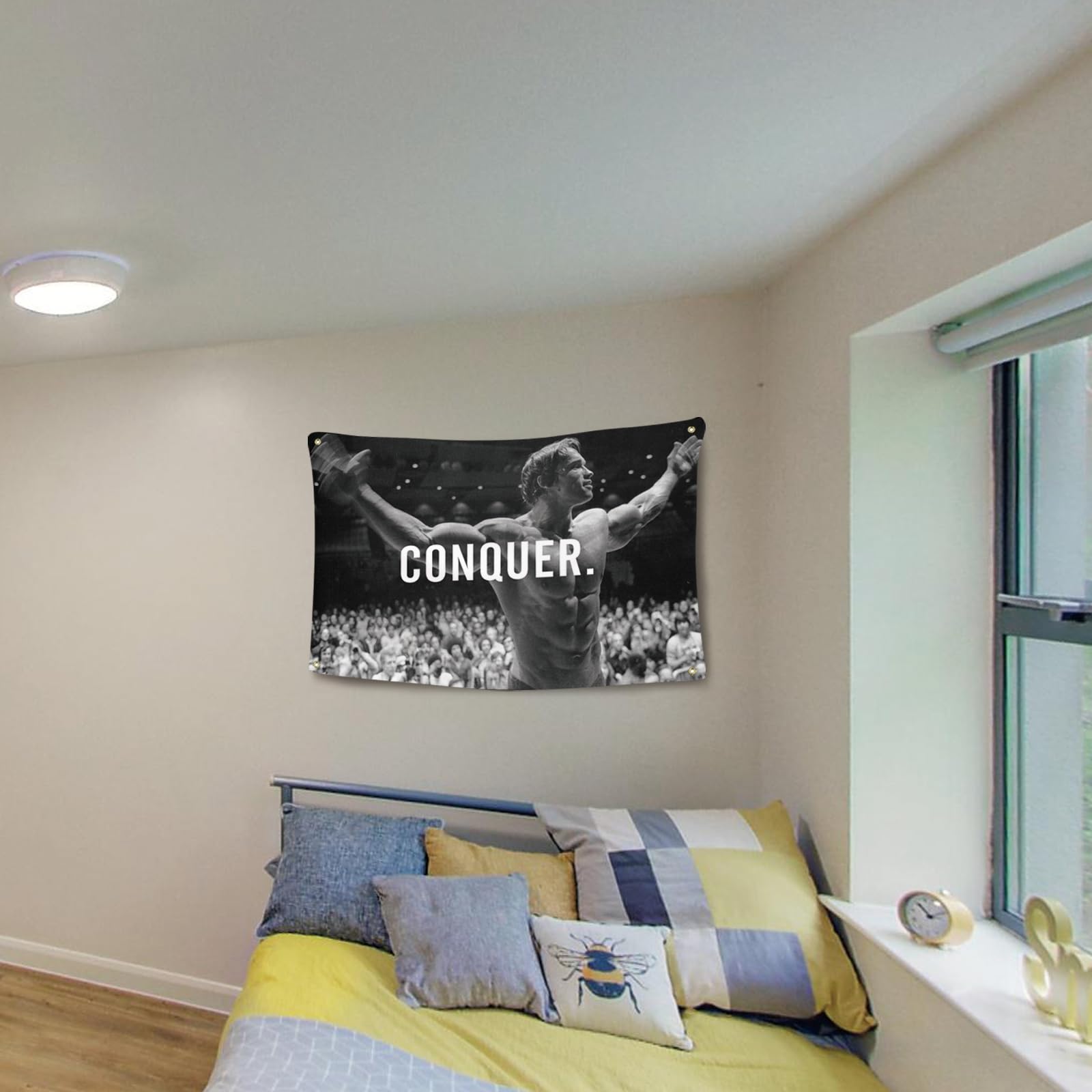 Ayimiora Conquer Flag makes a thoughtful gift for friends and spaces