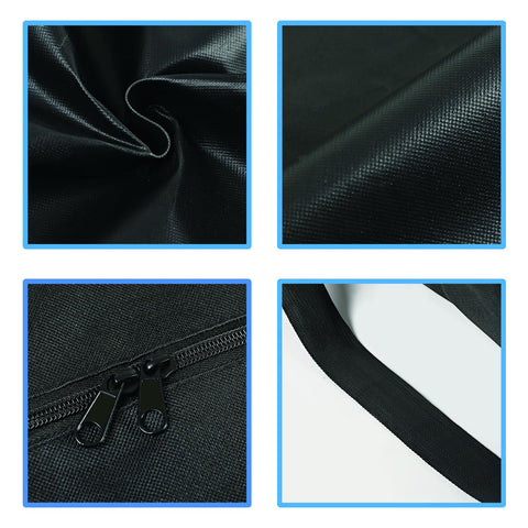 AYIXITIELU close-up of water-resistant fabric and laminated backing.