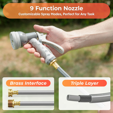 Ayleid any-length lock and hose guide prevent tangles.