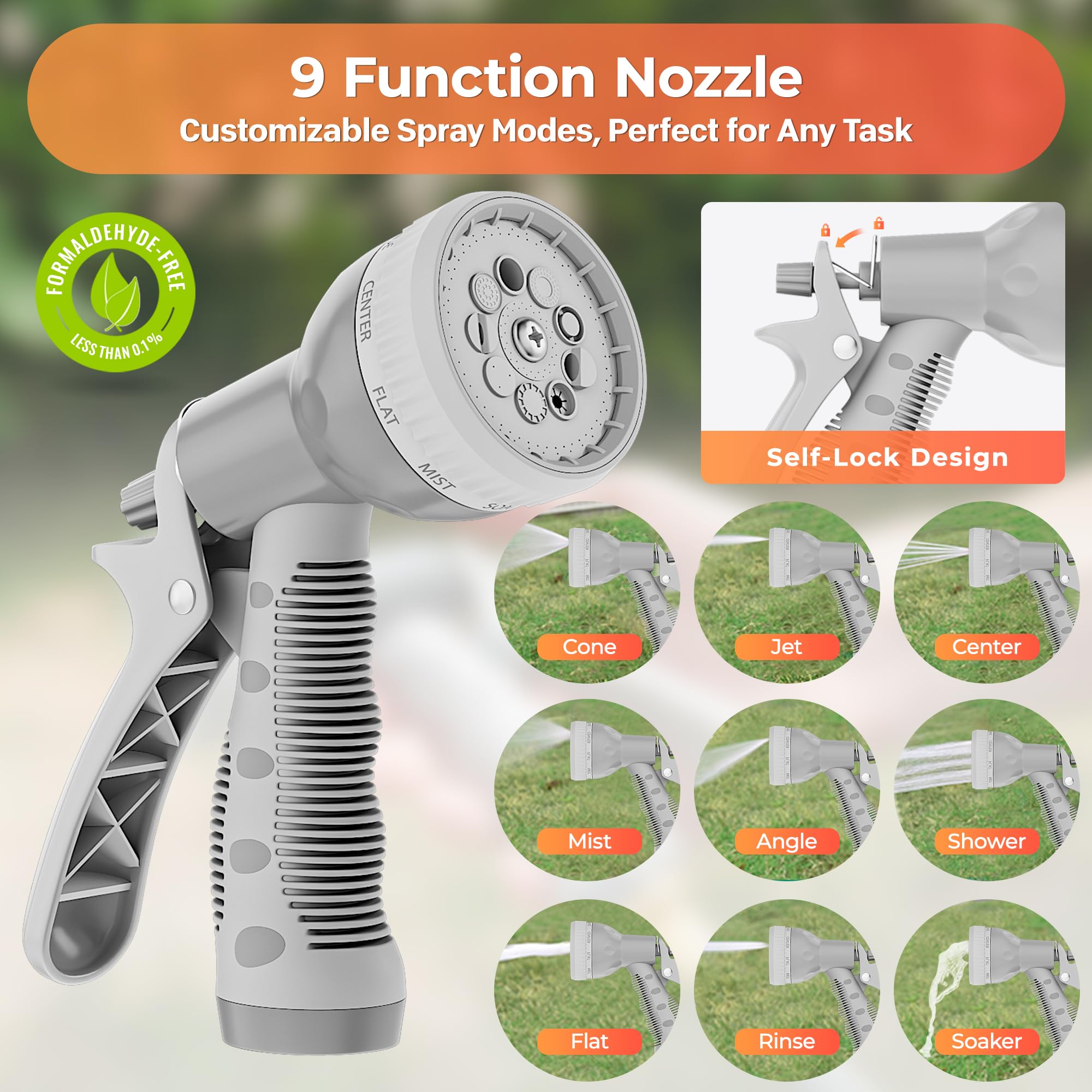 Ayleid comfort-grip nozzle ensures easy handling