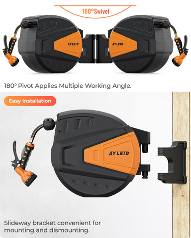 Ayleid quick-release bracket simplifies seasonal removal and storage