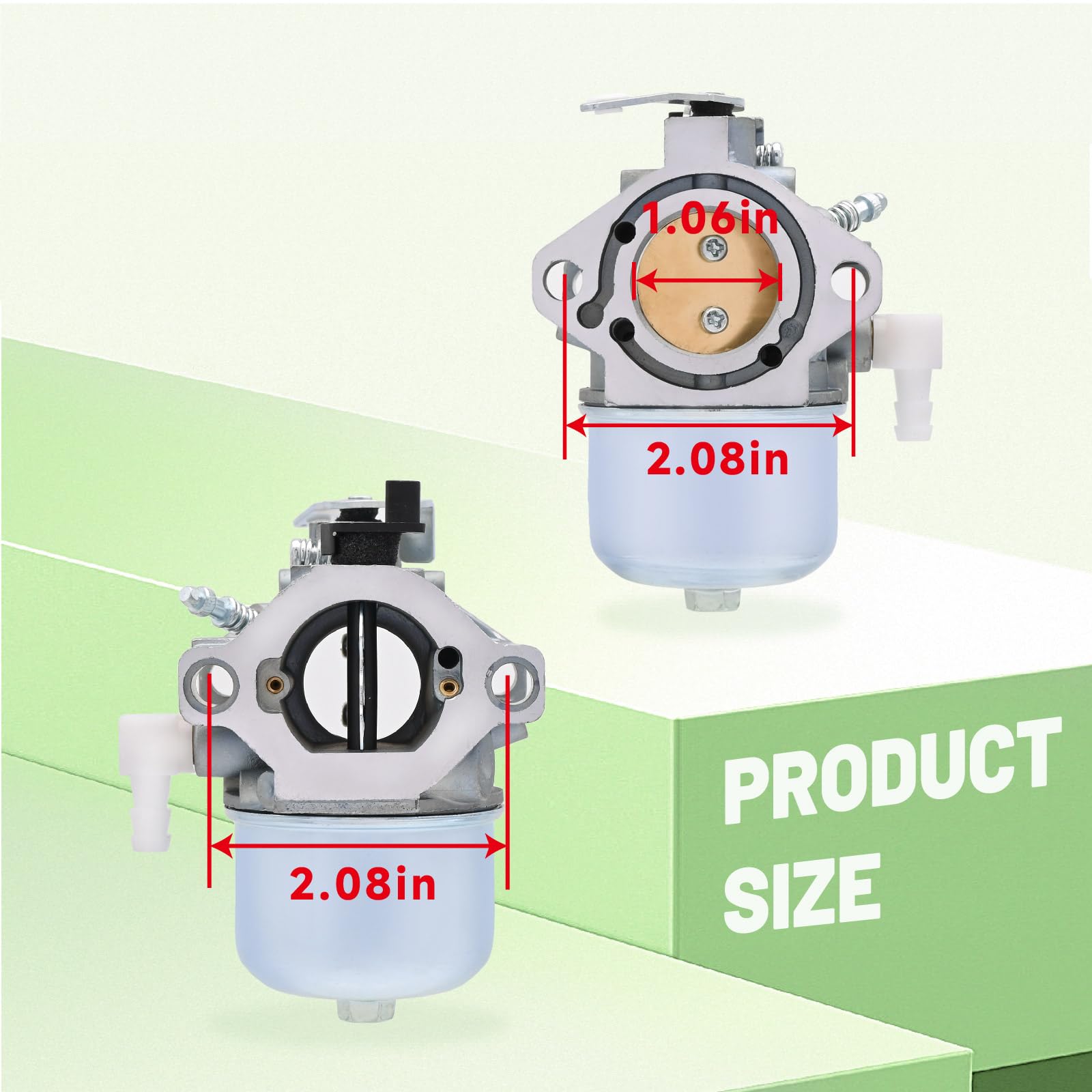 Aylux spark plug included for smooth ignition and consistent mowing.