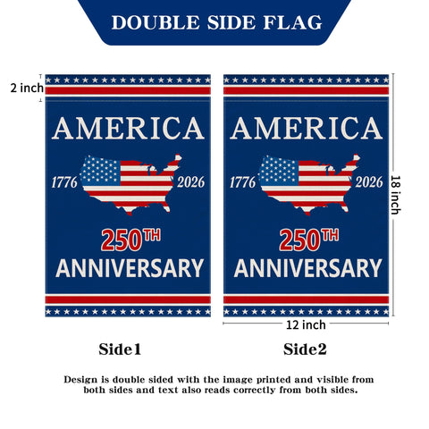 Aymolas 12x18 inch flag size fits porches and balconies.