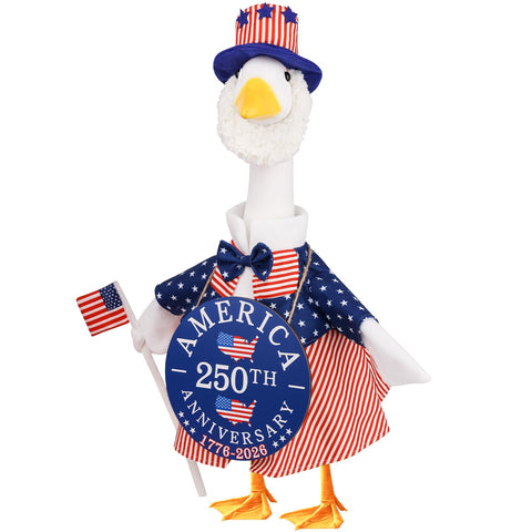 Aymolas goose outfit 23-inch kit ready for yard transformation.