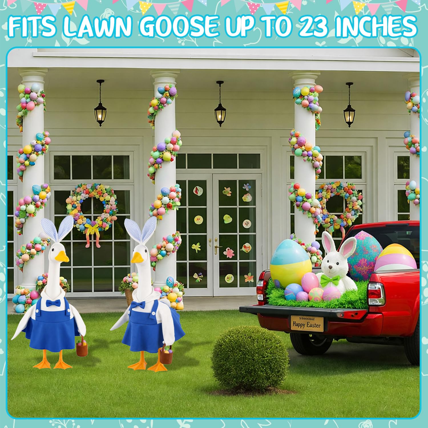 Versatile porch decoration suitable for garden parties and home decor