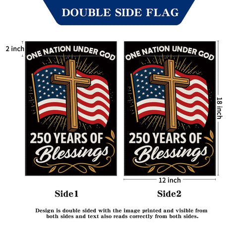 Aymolas weather-resistant flag, machine washable polyester with UV fade resistance.