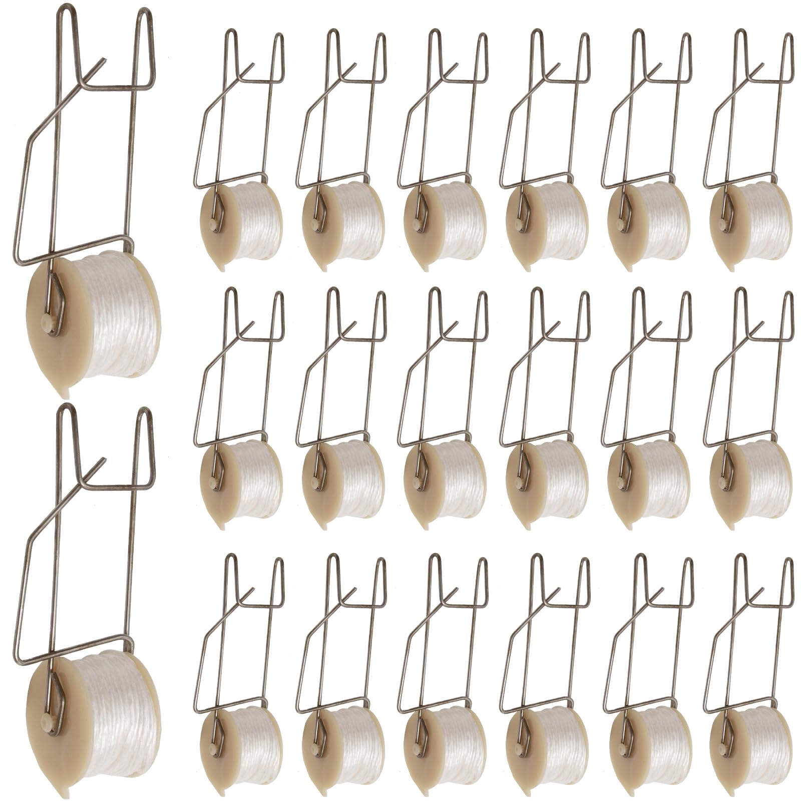 Aynaxcol tomato roller hook set provides vertical plant support in tight spaces.