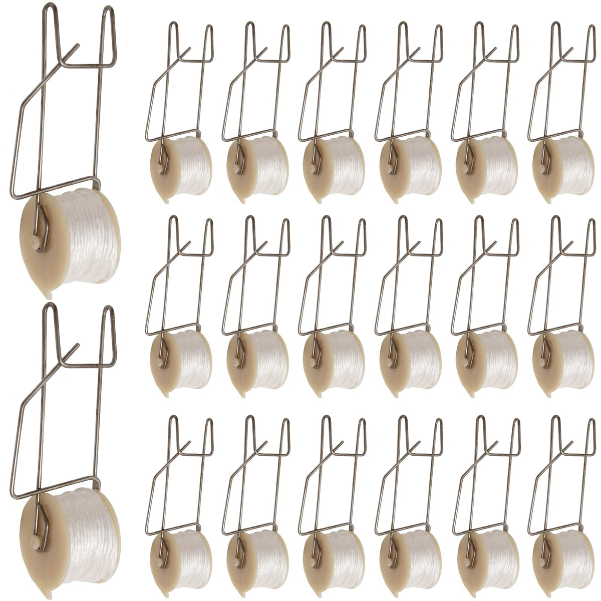 Aynaxcol tomato roller hook set provides vertical plant support in tight spaces.
