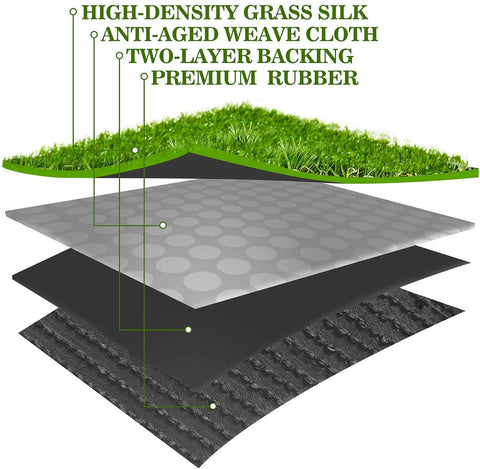 AYOHA easy-installation turf rolls out quickly for fast setup