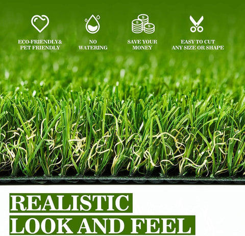 AYOHA pets-friendly turf keeps play areas clean and green