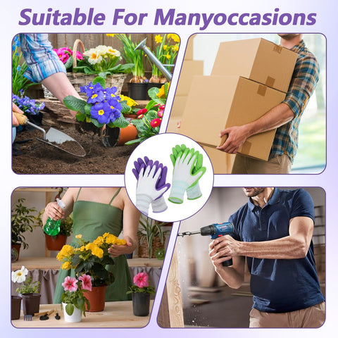 Aysatogc machine-washable garden gloves simplify cleanup after messy projects.