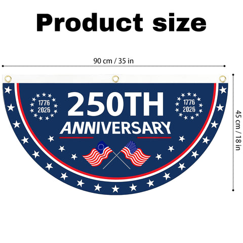 AYTHSRIC 250th anniversary pattern closeup, rich colors for display.