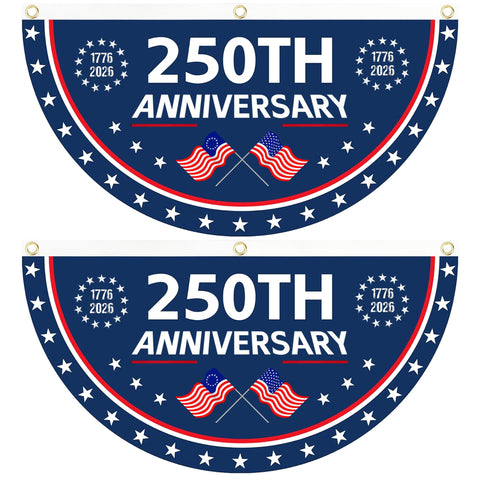 AYTHSRIC 250th anniversary flag front view, vibrant colors for outdoor or indoor display.