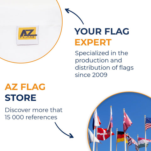 AZ FLAG South Korea flag 2x3 ft packaged in blister packaging for safe delivery.
