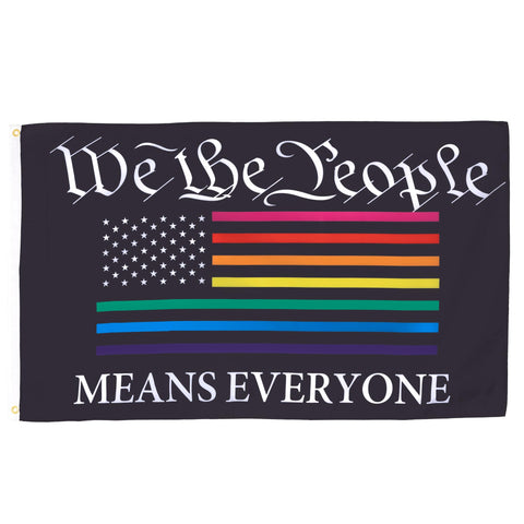 AZ FLAG We The People Rainbow Flag 3x5-foot with vivid colors for events