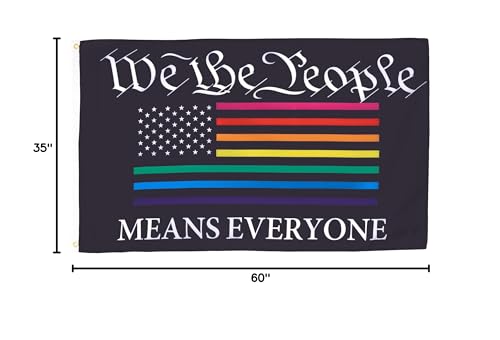 AZ FLAG 3x5-foot rainbow flag ideal for indoor and light outdoor use
